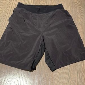 Lululemon mens black shorts